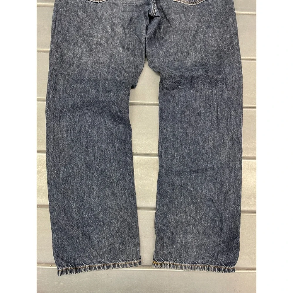 Levis 559 Jeans Mens 36x32 Blue Dark Wash Denim 100% Cotton Relaxed‎ Straight